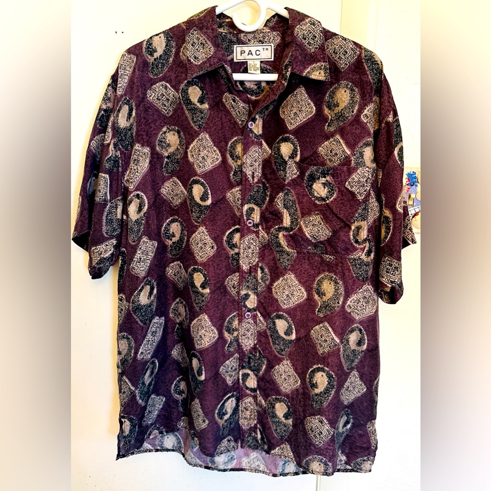 PAC 100% Silk Shirt Men’s